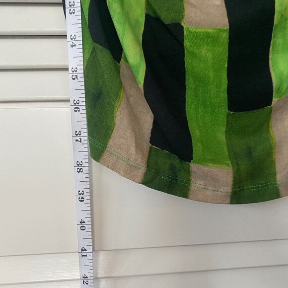 Tracy Reese x Anthropologie Abstract Half Sleeve Open Back Mini Dress, Size S - Picture 6 of 7